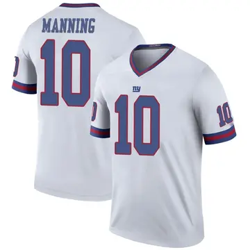 New York Giants Eli Manning Royal 100th Season Vapor Limited Jersey -  Bluefink