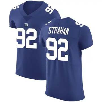 Gary Brightwell Youth Nike Royal New York Giants Classic Custom Game Jersey Size: Extra Large