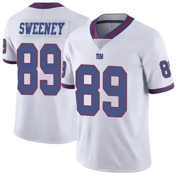 Women's Nike Tommy Sweeney Royal New York Giants Game Jersey Size: Medium