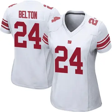 Women's Nike Dane Belton Royal New York Giants Game Player Jersey Size: Large