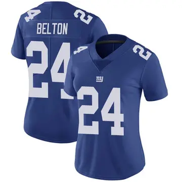 Dane Belton New York Giants Women's Royal Football Jersey • Kybershop