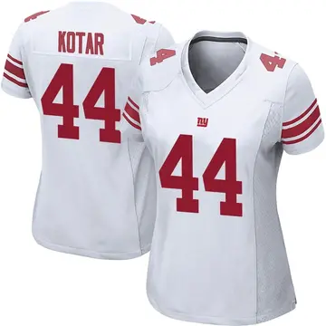 Elite Men's Doug Kotar Red Alternate Jersey - #44 Football New York Giants  Vapor Untouchable Size 40/M