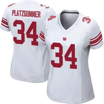 Sandro Platzgummer Men's New York Giants Nike Reflective Jersey - Limited  Black