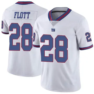 Men's New York Giants #28 Cordale Flott White Vapor Untouchable