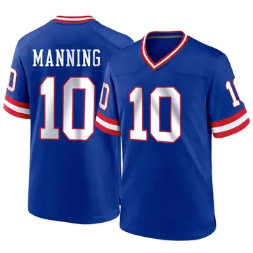 Kith x NFL Giants Mitchell & Ness Eli Manning Jersey Sandrift - FW23 Men's  - US